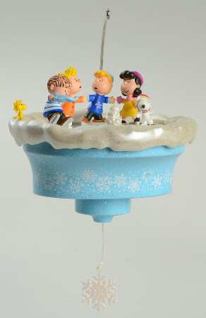 Hallmark Peanuts Christmas Ornament Crack The Whip - Boxed