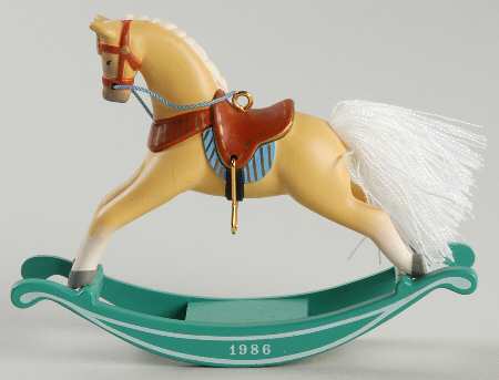 Hallmark Rocking Horse 1986-Rocking Horse - Boxed