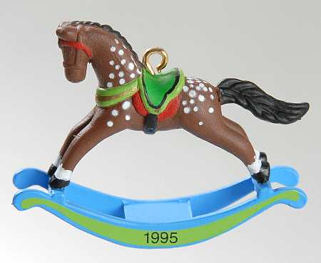 Hallmark Rocking Horse-Miniature Rocking Horse-1995 - No Box