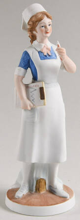 Lefton Lefton Figurines Nurse With Thermometer - No Box