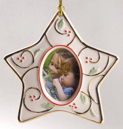 Lenox Lenox Christmas Ornament Star Frame - Boxed
