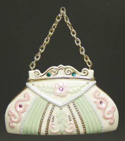 Lenox Lenox Christmas Ornament Vintage Elegance Handbag - Boxed