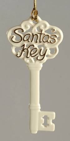 Lenox Lenox Christmas Ornament Santa Key - Boxed