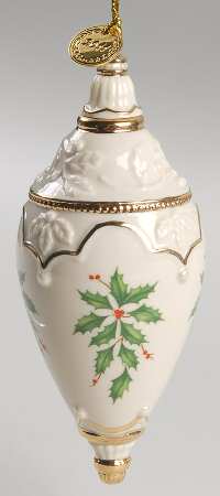 Lenox Holiday Annual Ornaments Spire - Boxed