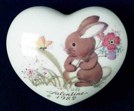 Noritake Valentines Heart Bunny - Boxed