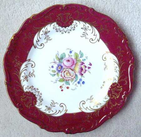 Sandringham Red by Coalport