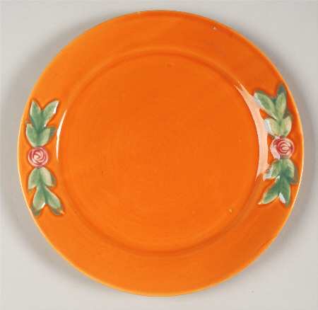 Coors Pottery Rosebud Luncheon Plate