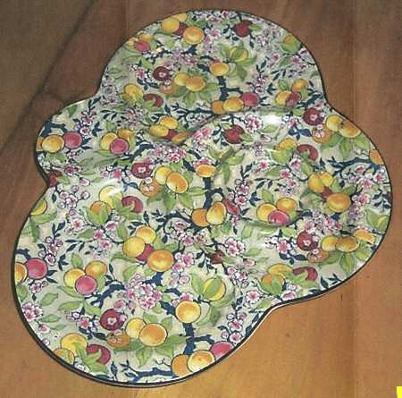Ivory Fruit by Crown Ducal