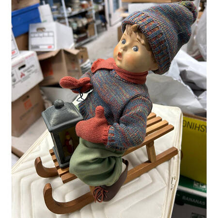 Goebel Goebel-Hummel Doll Ride Into Christmas - Boxed