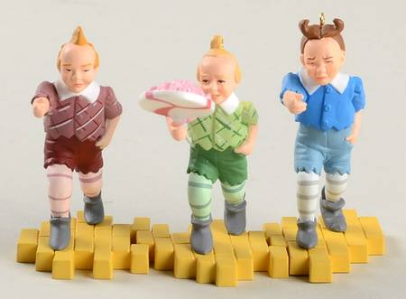 Hallmark Wizard of Oz Lollipop Guild-Set Of 3 - Boxed