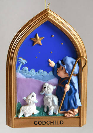 Hallmark 2000 Hallmark Christmas Ornaments Godchild - Boxed