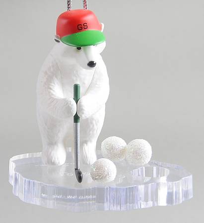 Hallmark 2000 Hallmark Christmas Ornaments Golfer Supreme - Boxed