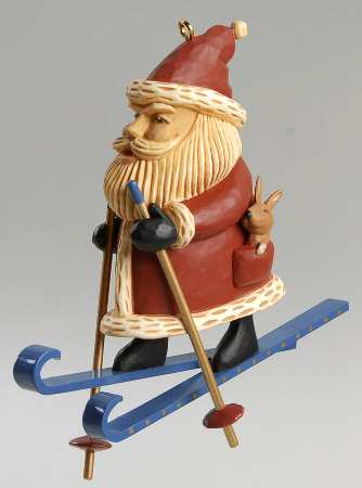 Hallmark 2000 Hallmark Christmas Ornaments Kris Cross-Country Kringle - Boxed