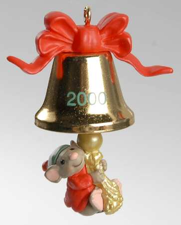 Hallmark 2000 Hallmark Christmas Ornaments A Friend Chimes In - No Box