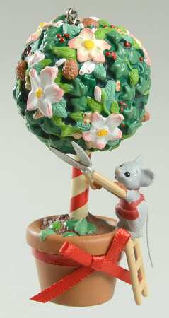 Hallmark 2000 Hallmark Christmas Ornaments Tending Her Topiary - Boxed