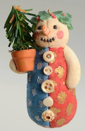 Hallmark 2000 Hallmark Christmas Ornaments Snow Girl - With Box