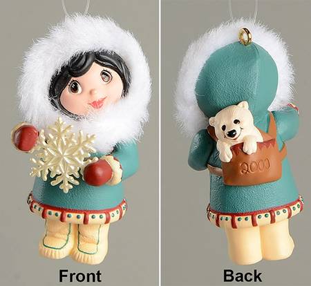 Hallmark 2000 Hallmark Christmas Ornaments Bringing Her Gift - Boxed