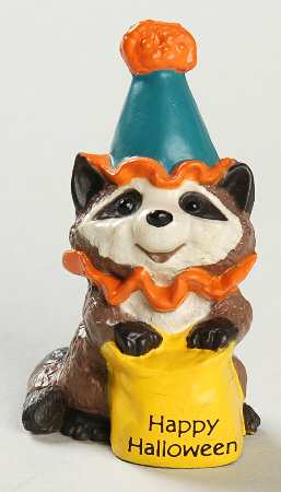Hallmark Merry Miniatures 1989 Raccoon - Boxed