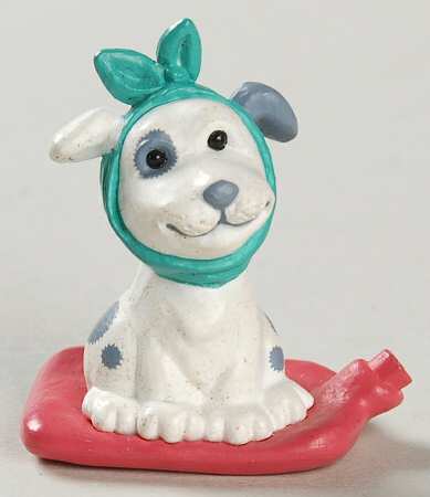 Hallmark Merry Miniatures 1990 Get Well Puppy - Boxed