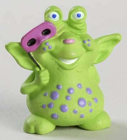 Hallmark Merry Miniatures 1990 Green Monster - Boxed