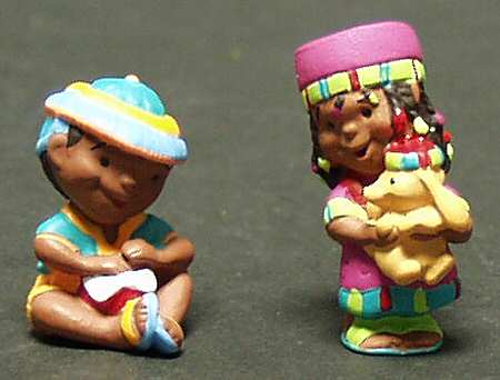 Hallmark Merry Miniatures 1996 Penda Kids - No Box