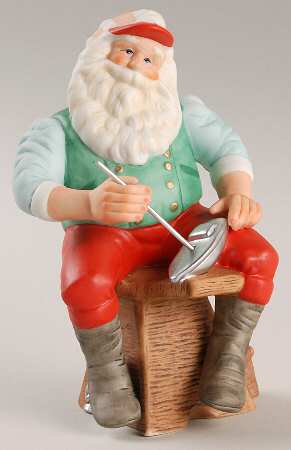 Hallmark The Toymaker-Santa Claus Sailboat From Santa - Boxed