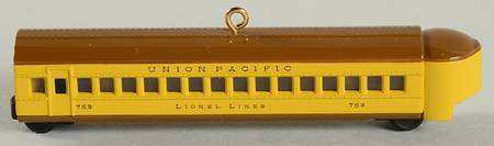 Hallmark Lionel Train 2010-Union Pacific Buffet Coach - Boxed