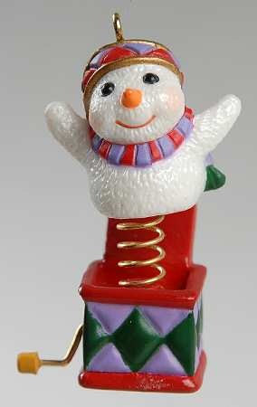 Hallmark Collectors Club Ornament Snowy Surprise-Miniature - Boxed