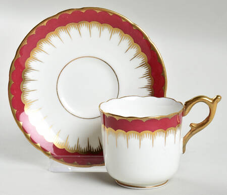 Spearpoint Red by Coalport