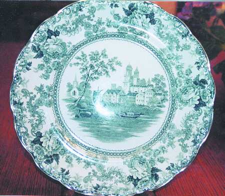 Togo Teal Green (Gold Trim) by F Winkle