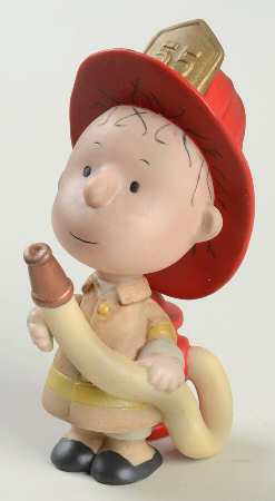 Hallmark Peanuts Gallery Firefighter Pigpen - Boxed