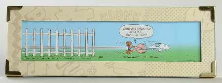 Hallmark Peanuts Gallery Hanging On! - With Box