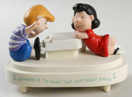 Hallmark Peanuts Gallery A Joyful Song - Musical - Boxed