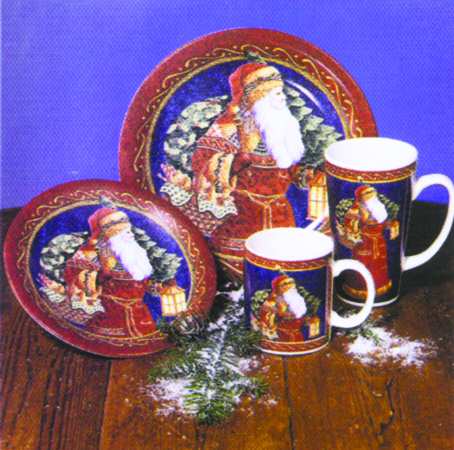Vintage Santa by Certified International