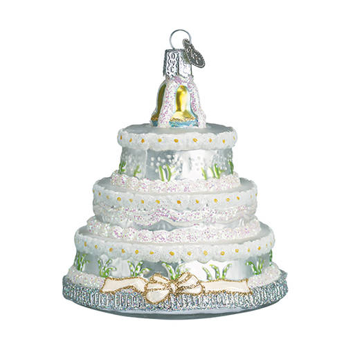 Old World Christmas (Newer) Old World Christmas Wedding Cake - No Box