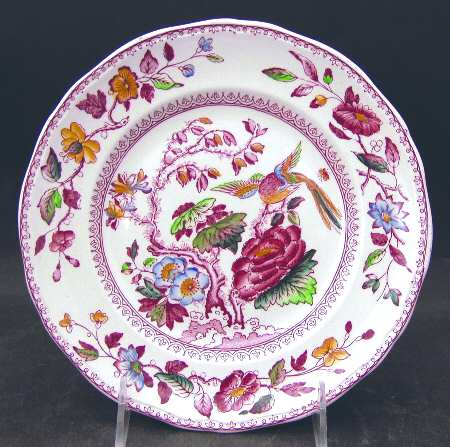 Davenport Red Multicolor by Crown Staffordshire