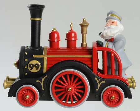 Hallmark 1999 Hallmark Christmas Ornaments Jolly Locomotive - Boxed
