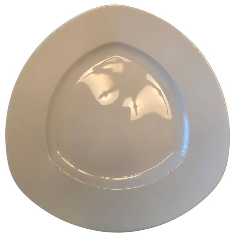 Service Plates (Triangle) by Crate & Barrel