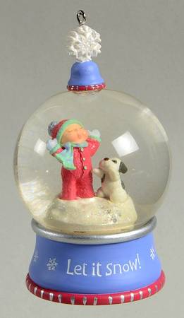 Hallmark 2002 Hallmark Christmas Ornaments First Snow - No Box