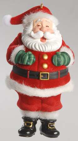 Hallmark 2002 Hallmark Christmas Ornaments Tickle Tickle Santa - Boxed