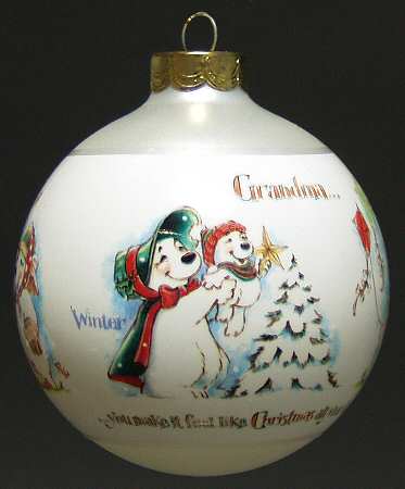 Hallmark 2002 Hallmark Christmas Ornaments Grandma - With Box