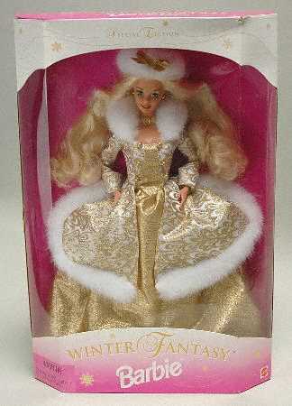 Mattel Glamour Barbie Exclusives Winter Fantasy - Boxed
