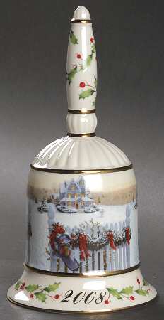 Lenox Annual Holiday Bell Home For Christmas - Boxed