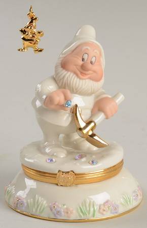 Lenox Snow White Treasure Boxes Happy Box - Boxed