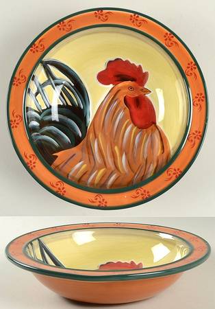 Regal Rooster by Clay Art