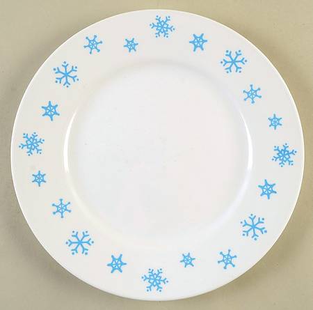 Blue Snowflakes by Corning Corelle