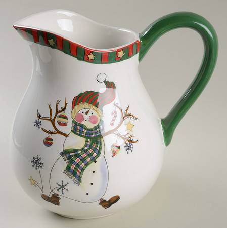 Celebrate Snowman (Red and Green) by Certified International