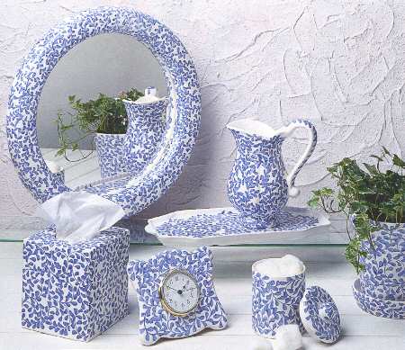French Twist Blue by Casafina