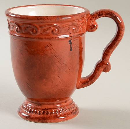 Certified International Pompeii Red Mug Certified International Pompeii Red Mug