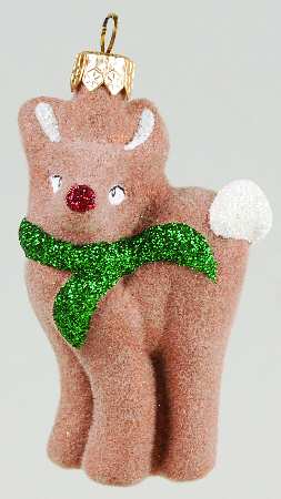 Mattarusky Mattarusky Ornaments Reindeer-Brown - Boxed